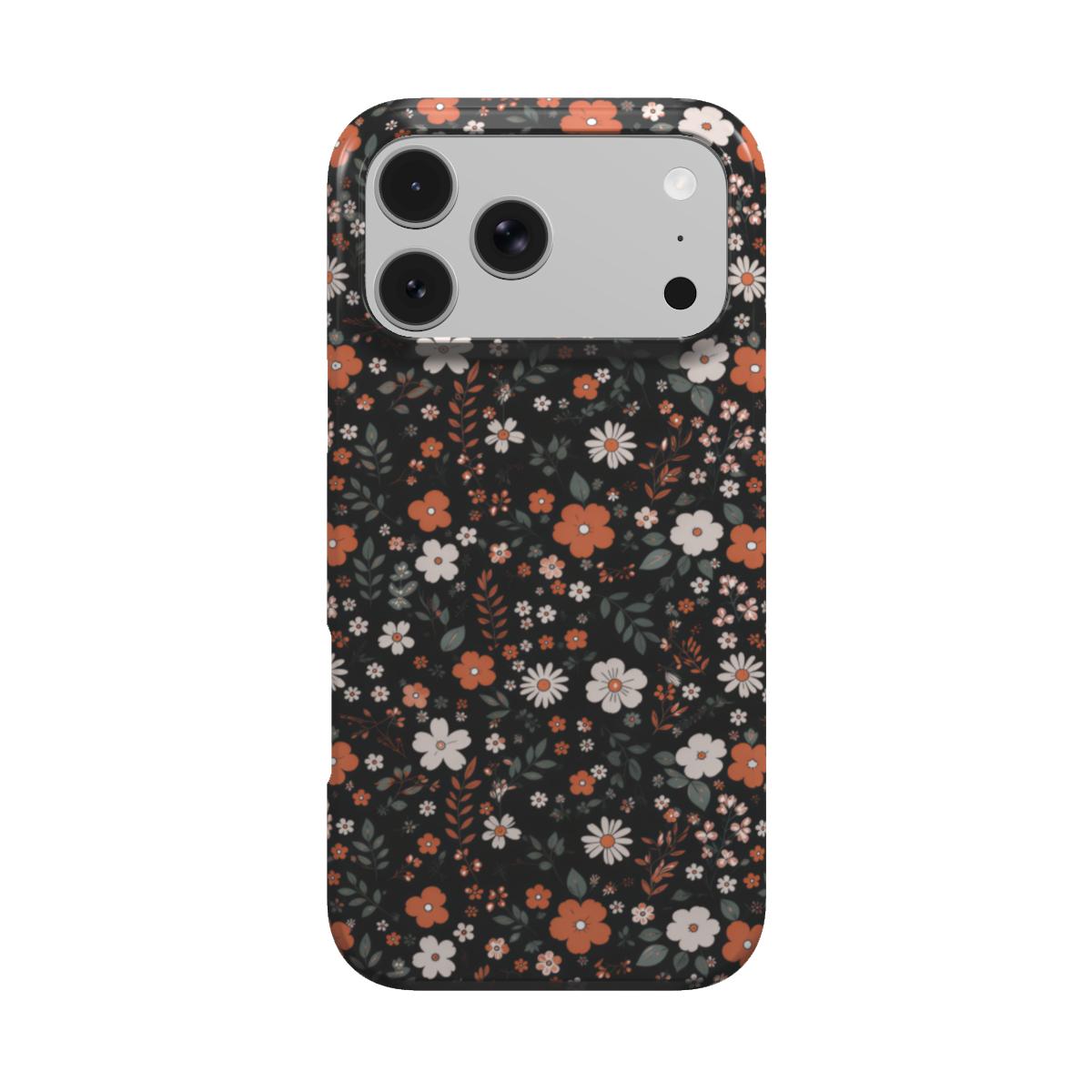 Dark Ditsy Floral phone case – MagSafe iPhone case, front view