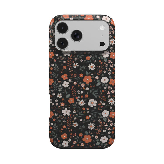Dark Ditsy Floral phone case – MagSafe iPhone case, front view