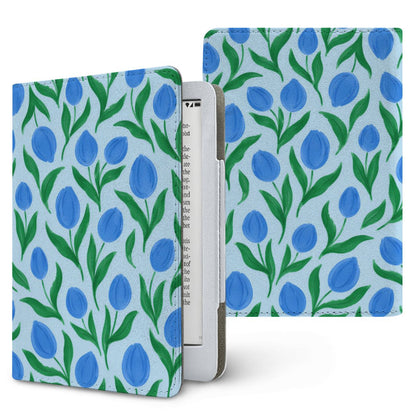 Painted Tulip Kindle case, printed front and back, fits Kindle Paperwhite 6.8 and 7 inch and Colorsoft
