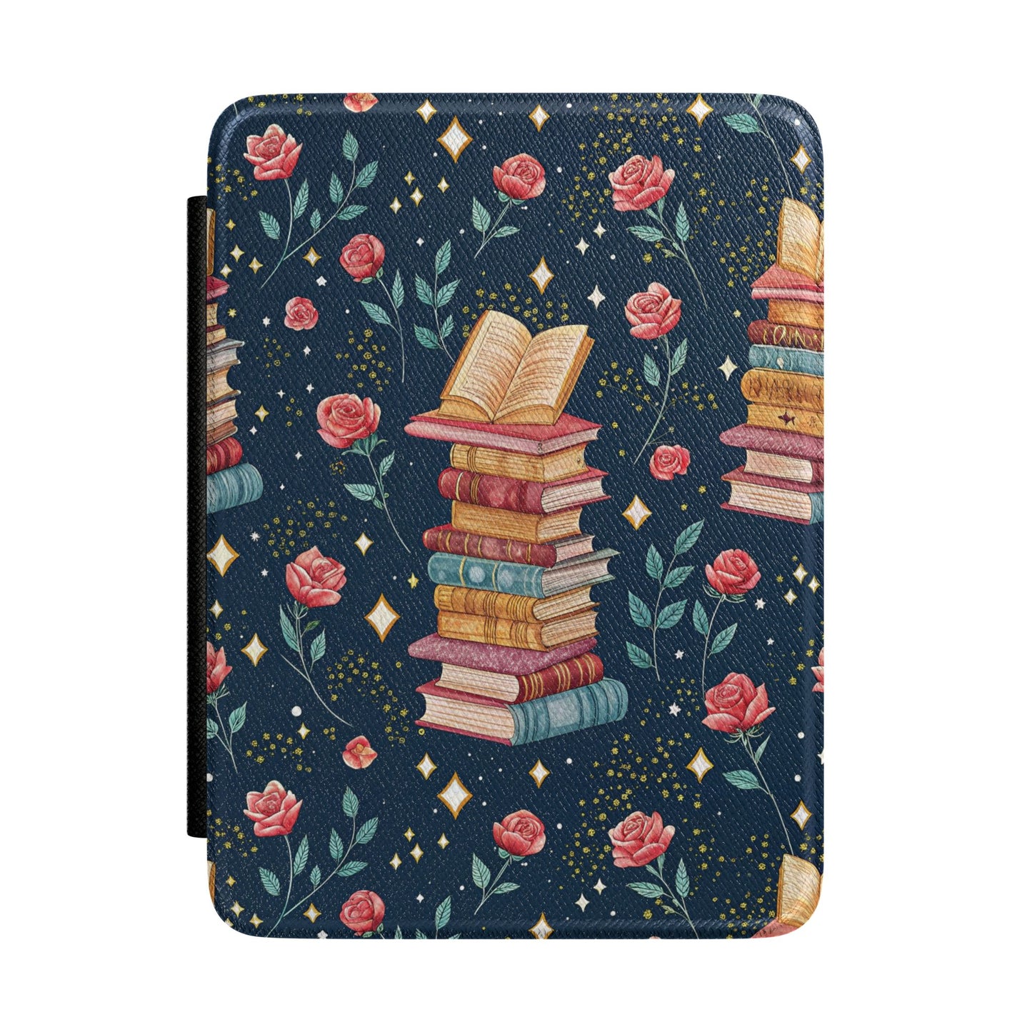 Enchanted Library Kindle case — magical library print
