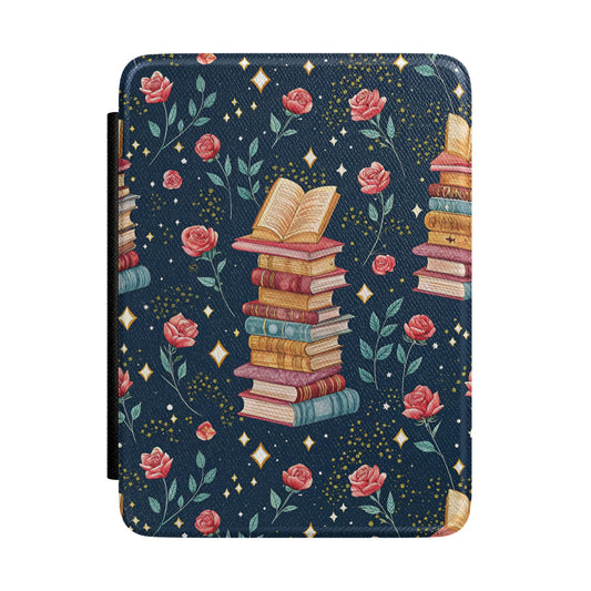 Enchanted Library Kindle case — magical library print