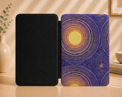 Etched suns Kindle case — additional view