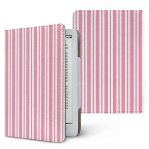 Pink Candy Stripe Kindle Case