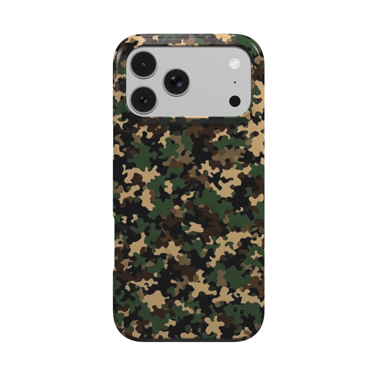 Field Camo phone case – MagSafe iPhone case, front view