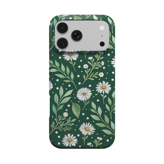 Forest Daisy phone case – MagSafe iPhone case, front view