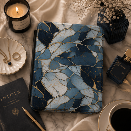 Fractured stone Kindle case — additional view