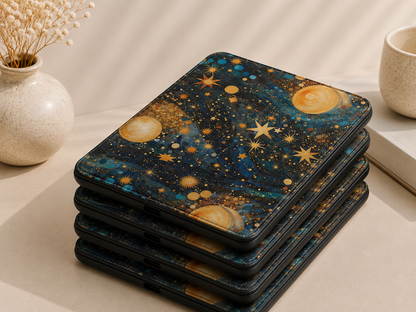 Gilded cosmos Kindle case — additional view