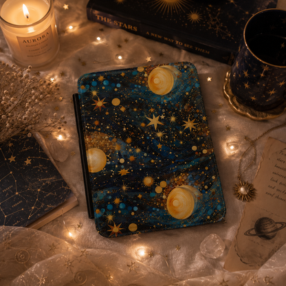 Gilded cosmos Kindle case — additional view