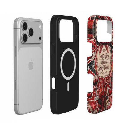 Good Girls Read Spicy Books phone case – MagSafe iPhone case, second detail view