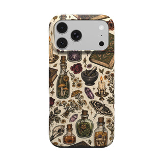 Herbalist's Apothecary phone case – MagSafe iPhone case, front view