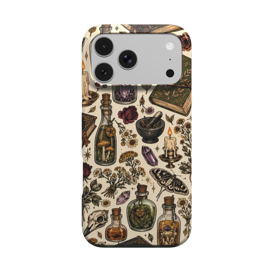 Herbalist's Apothecary phone case – MagSafe iPhone case, front view