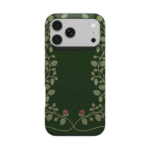 Hop Vine Wreath phone case – MagSafe iPhone case, front view