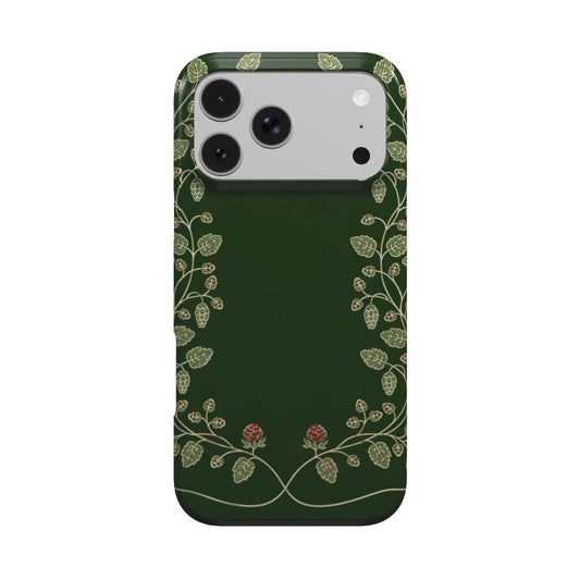 Hop Vine Wreath phone case – MagSafe iPhone case, front view