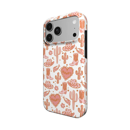 Howdy Western phone case – MagSafe iPhone case, detail view
