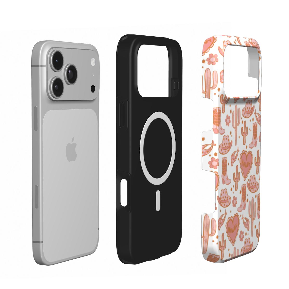 Howdy Western phone case – MagSafe iPhone case, second detail view