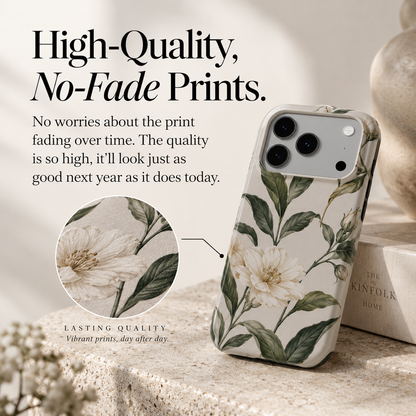 Phone case with a high-quality, fade-resistant print