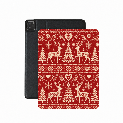 Nordic Reindeer - Apple iPad Case