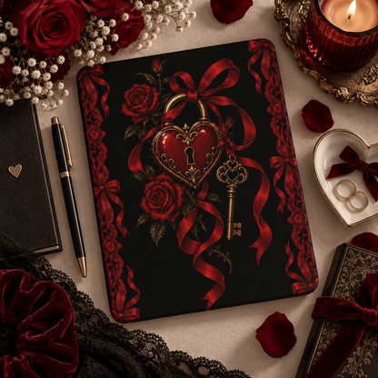 Locked Heart - Apple iPad Case
