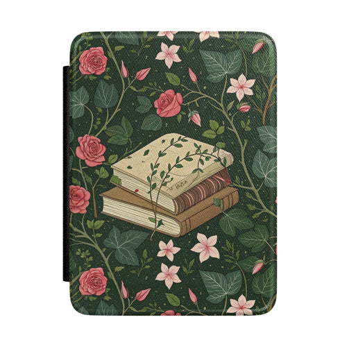 Ivy and Roses Kindle case — botanical floral print