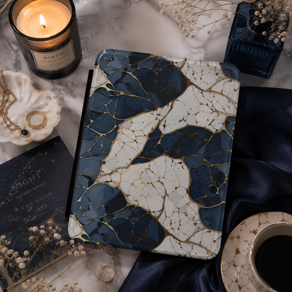 Kintsugi marble Kindle case — additional view
