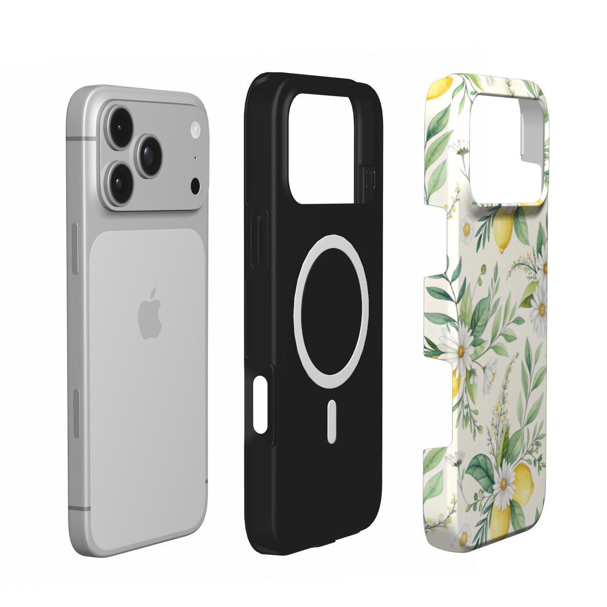 Lemon & Daisy phone case – MagSafe iPhone case, second detail view