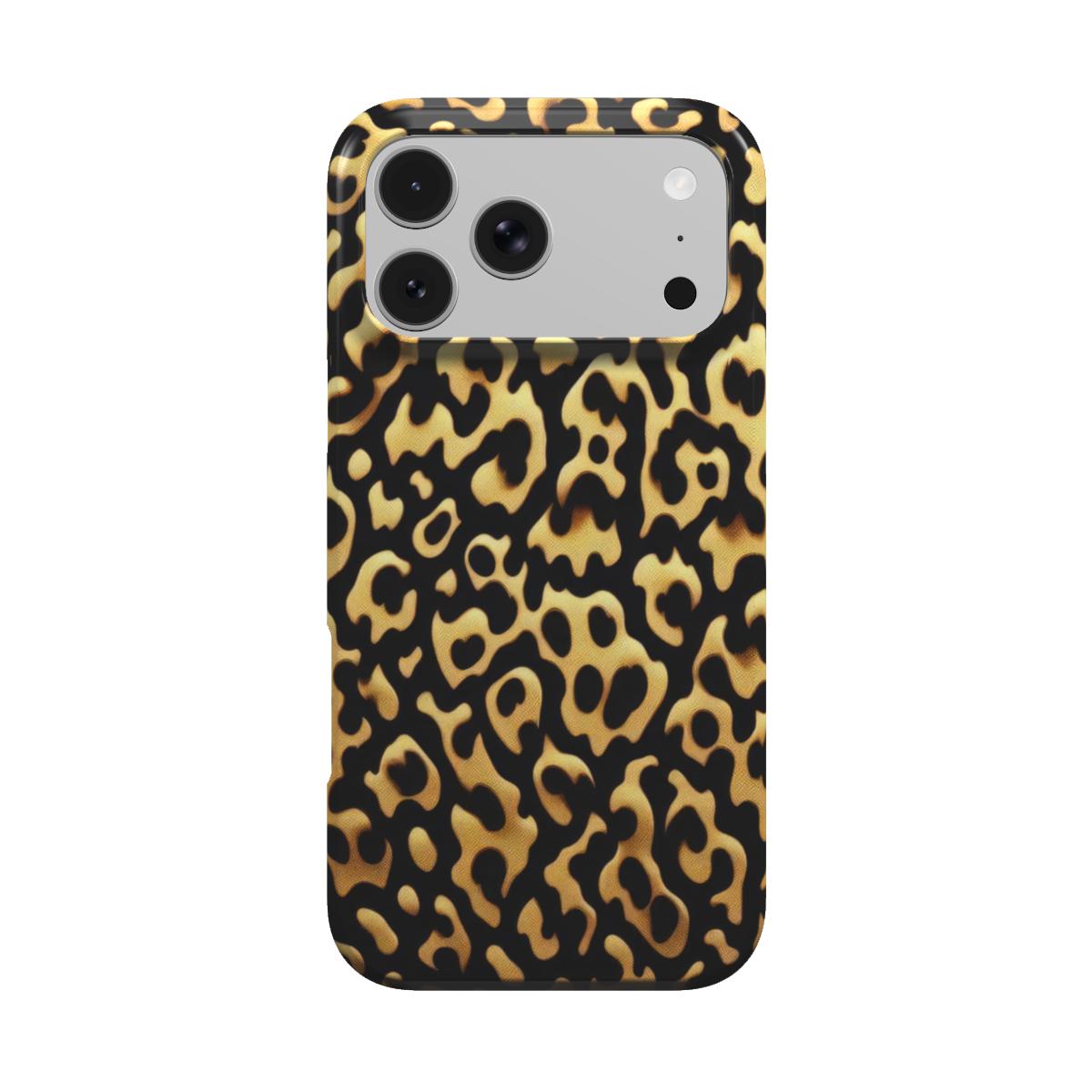 Leopard Fur phone case – MagSafe iPhone case, front view