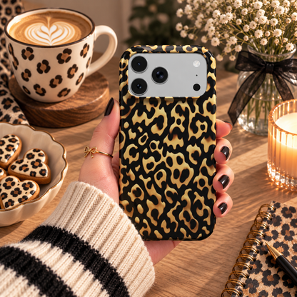 Leopard Fur phone case – MagSafe iPhone case, styled photo