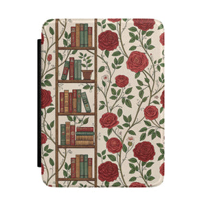 Library & Roses Kindle Case