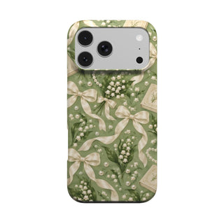 Lily of the Valley phone case – MagSafe iPhone case, front view
