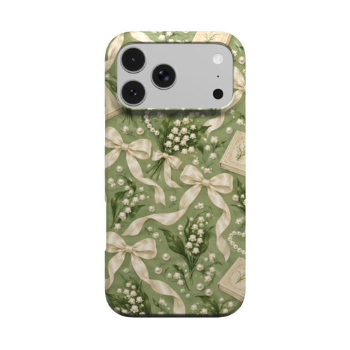 Lily of the Valley phone case – MagSafe iPhone case, front view