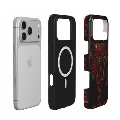 Locked Heart phone case – MagSafe iPhone case, second detail view