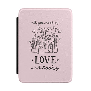 Love and Books Kindle Case