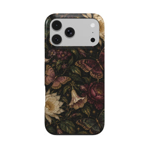 Midnight Butterfly Garden Phone Case
