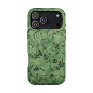 Moss Damask Phone Case — MagSafe Compatible