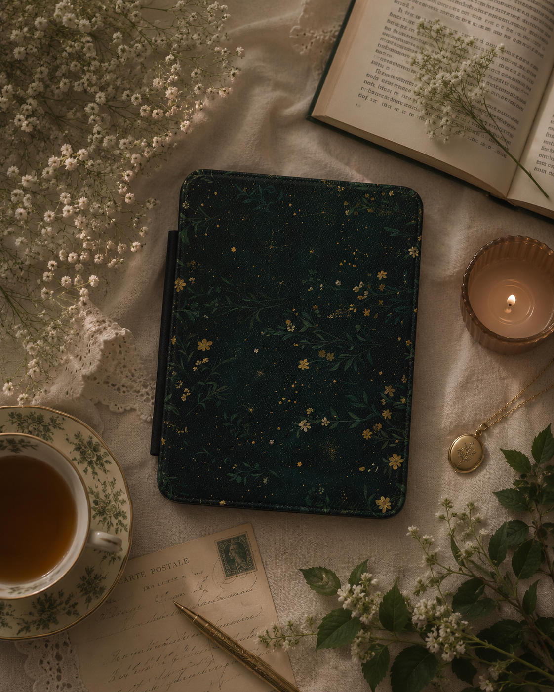 Night garden Kindle case — additional view