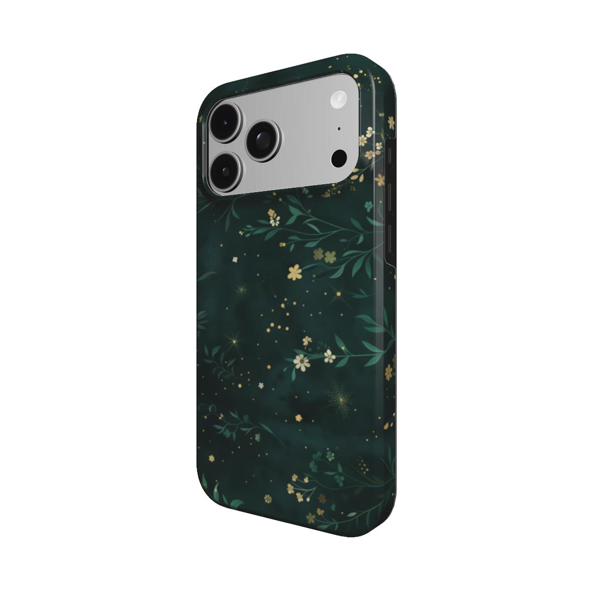 Night Garden phone case – MagSafe iPhone case, detail view