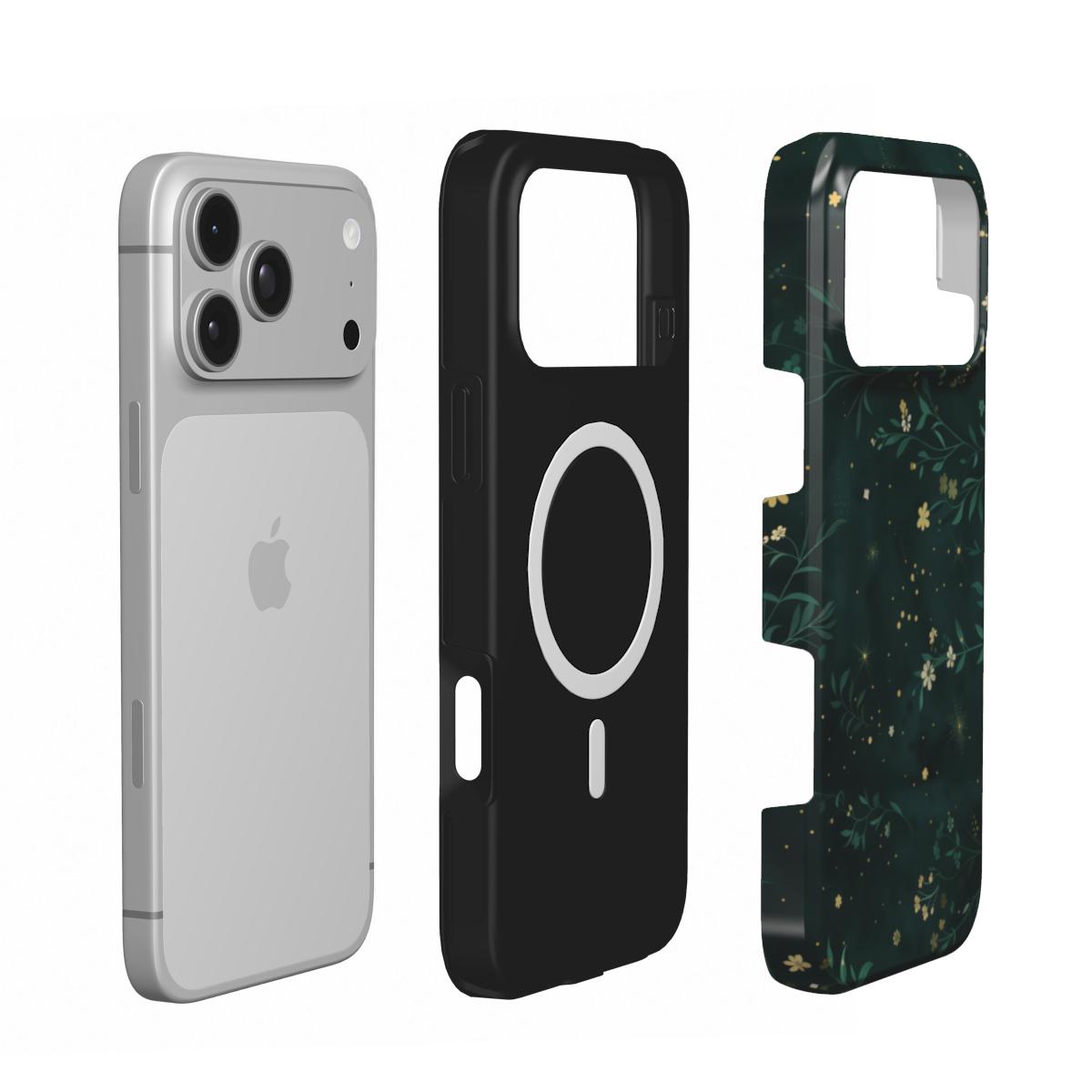 Night Garden phone case – MagSafe iPhone case, second detail view