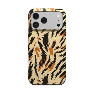 Painted Tiger phone case – MagSafe iPhone case, front view