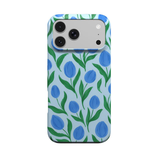 Painted Tulip phone case – MagSafe iPhone case, front view