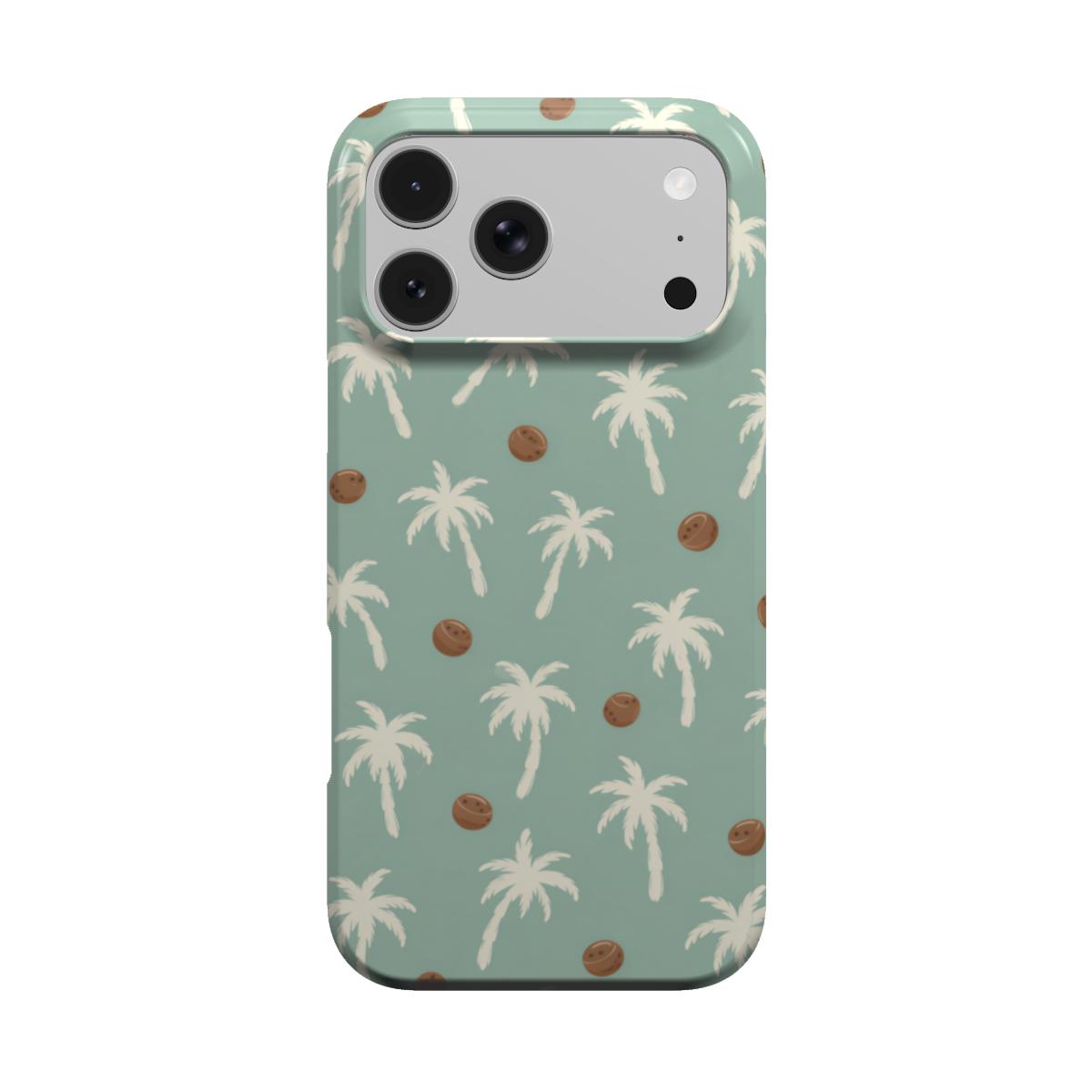 Palm Tree phone case – MagSafe iPhone case, front view