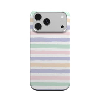 Pastel Brushstroke Stripe phone case – MagSafe iPhone case, front view