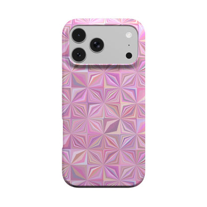 Pink Prism phone case – MagSafe iPhone case, front view