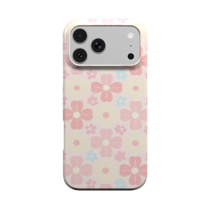 Retro Daisy phone case – MagSafe iPhone case, front view