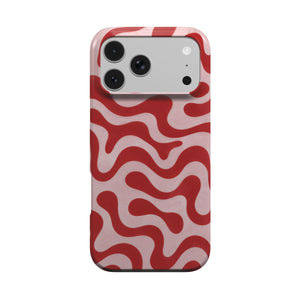 Retro Squiggle Phone Case
