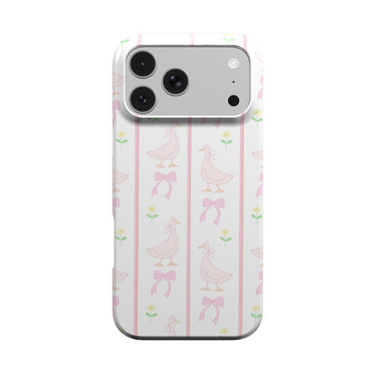 Ribbon Goose phone case – MagSafe iPhone case, front view
