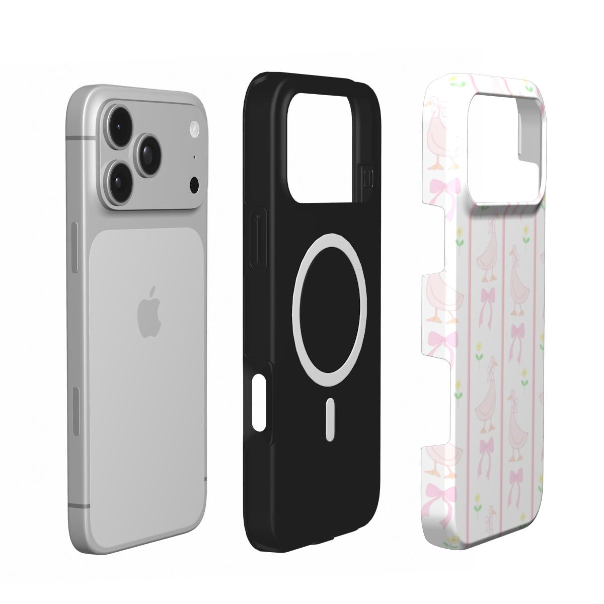 Ribbon Goose phone case – MagSafe iPhone case, second detail view