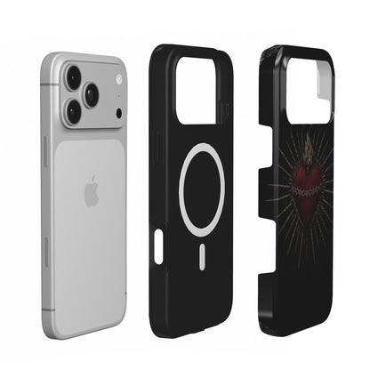 Sacred Heart phone case – MagSafe iPhone case, layer view