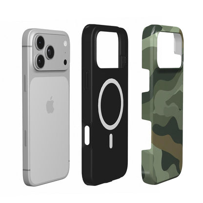 Sage Camo phone case – MagSafe iPhone case, second detail view