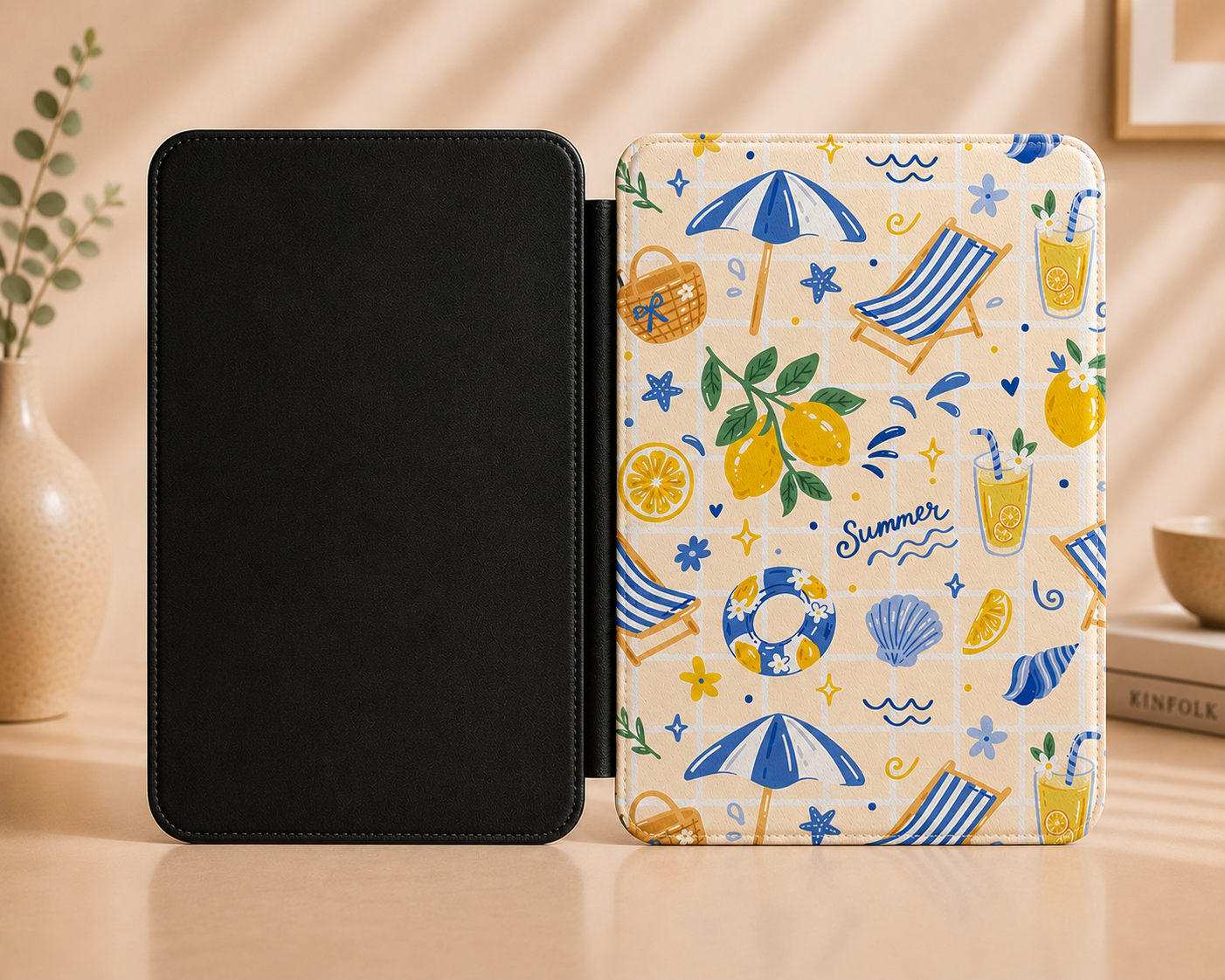 Summer seaside Kindle case — additional view