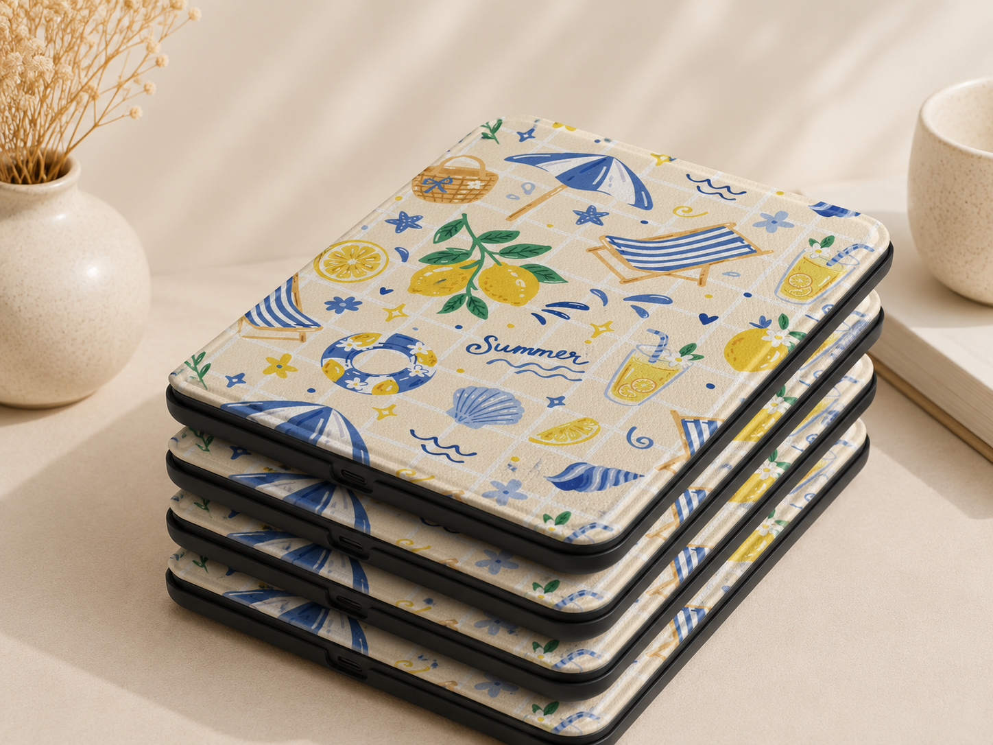 Summer seaside Kindle case — additional view